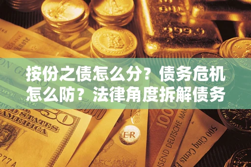 武汉按份之债怎么分？债务危机怎么防？法律角度拆解债务分配与风险自保指南
