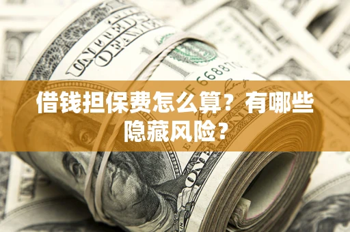 武汉借钱担保费怎么算？有哪些隐藏风险？