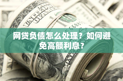 武汉网贷负债怎么处理？如何避免高额利息？