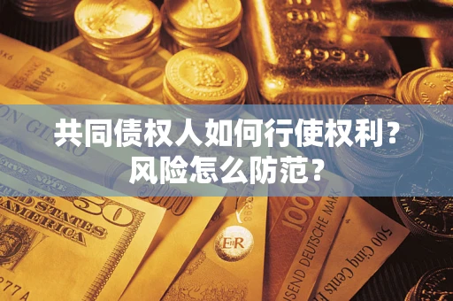 武汉共同债权人如何行使权利？风险怎么防范？