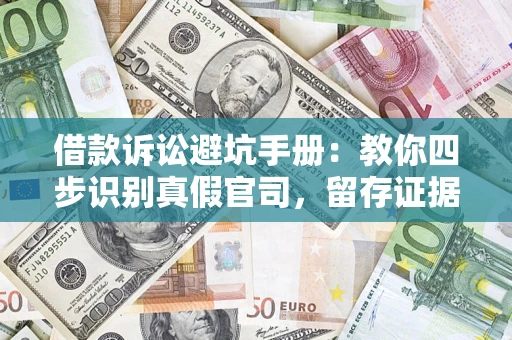 武汉借款诉讼避坑手册：教你四步识别真假官司，留存证据不踩雷