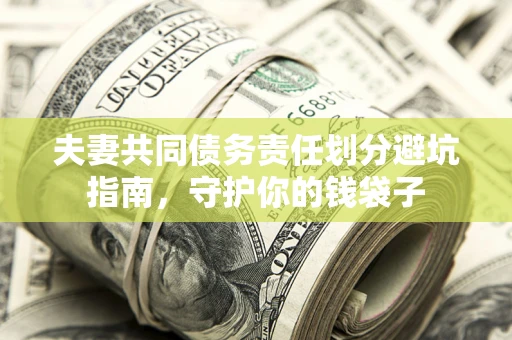 武汉夫妻共同债务责任划分避坑指南，守护你的钱袋子