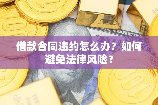 武汉借款合同违约怎么办？如何避免法律风险？