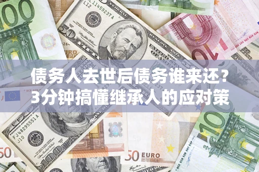武汉债务人去世后债务谁来还？3分钟搞懂继承人的应对策略