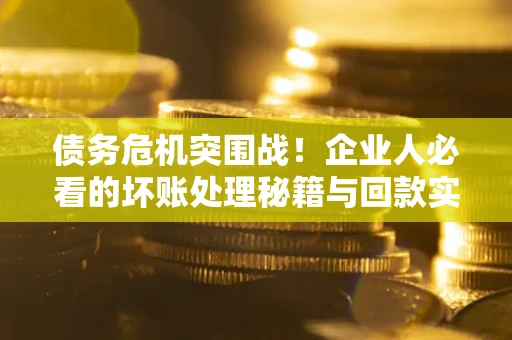 武汉债务危机突围战！企业人必看的坏账处理秘籍与回款实战指南