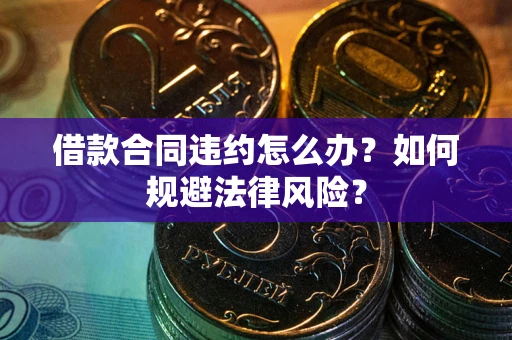 武汉借款合同违约怎么办？如何规避法律风险？