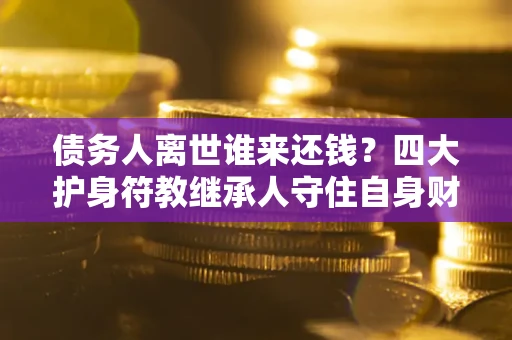 武汉债务人离世谁来还钱？四大护身符教继承人守住自身财产
